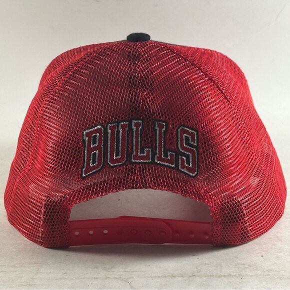 Chicago Bulls Ultra Game NBA Snap Back Hat Cap Black Red OSFM - Picture 3 of 4